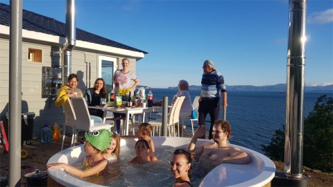 Купель с интегрированным подогревом, диаметр 220 см