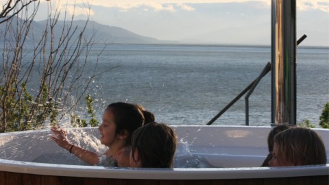 Купель с интегрированным подогревом, диаметр 220 см