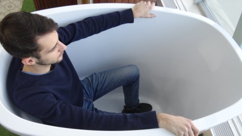 Купель холодная, размер 79×125 см