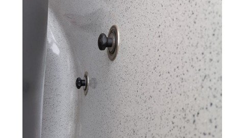 Купель в террасу с погружной печью, диаметр 220 см