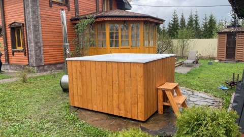 Купель с подогревом, размер 200×200 см Купель с подогревом, размер 200×200 см